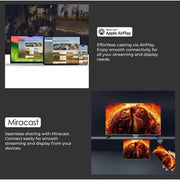 SPJ 65 Inch Smart Frameless UHD 4K Ai ThinQ Webos Series TV - Black.