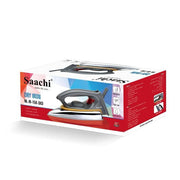 Saachi Non Stick Heavy Weight Dry Flat Iron NL-1R-158 - Silver,Grey(1 YR WRTY)