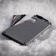 Metal aluminum card holder
