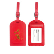 Luggage Tag Leather Name