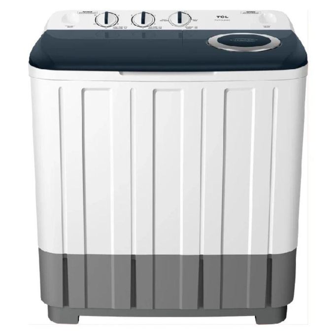 TCL 8Kg Twin Tub Washing Machine - White