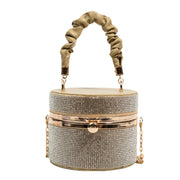 Women's Fashion All-matching Rhinestone Fashion Bucket Bag