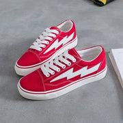 Flat bottom hook sports lightning cloth shoes