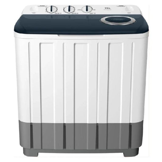 TCL 10Kg Twin Tub Washing Machine, F2107TT - White
