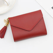 Tassel pendant love wallet