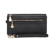 new PU Ms. long purse female Korean retro Handbag Purse Hand bag one generation