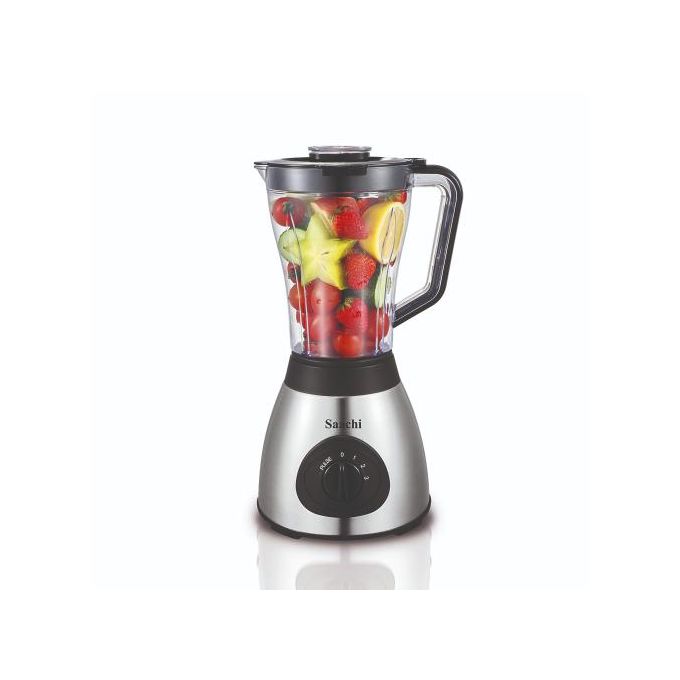 Saachi 3 in1 Blender/Grinder NL-BL-4410-BK - Silver/Black