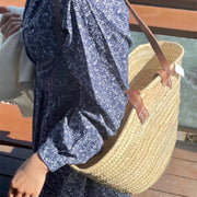 Women's Hand-woven Fashion Straw Shoulder Bag