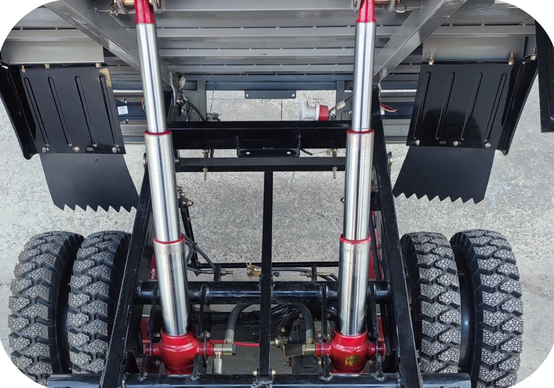Kevla 300CC Water-Cooled Cargo Tuk Tuk with Hydraulic Tipper