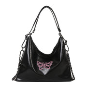 Women's Fashion Casual Soft Leather Large Capacity One-shoulder Bucket Bag