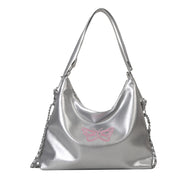 Women's Fashion Casual Soft Leather Large Capacity One-shoulder Bucket Bag