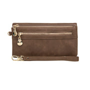 new PU Ms. long purse female Korean retro Handbag Purse Hand bag one generation