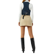 Fashionable Retro Denim Vest For Women