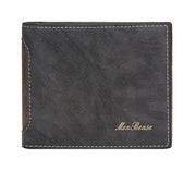 New Men's Wallets Short Leisure Splicing