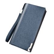 Men's Long Zipper Wallet Clutch Clutch