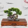 Door Frame Grape Vine Jade Stone Teapot Chopsticks Base