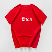 Fashion Women's Letter Print Short Sleeve T-Shirt