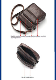 New Men's Waist Bag Multi-functional Shoulder Messenger Bag Can Wear Mobile Phone Belt Pouch
