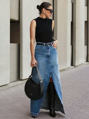 Women's Fashion Casual Denim Skirt