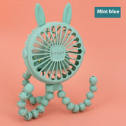 Little Fan Deformation Bracket Handheld Outdoor Fan