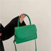 Versatile Casual Flip Simple Shoulder Handbag