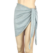 Multi-Color Half-length Wrap Skirt Outdoor Beach