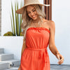 New Women's Ruffled One-piece Shorts