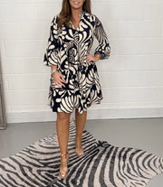 Women's Printed Loose Casual Dress