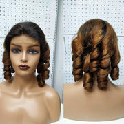 Double Drawn Funmi Hair Wigs  Lace Wig Spring Curly