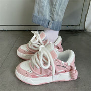 Female Dad Shoes Versatile Student Casual Platform Height Increasing