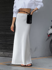 Women's Fashionable High Waist Figure Flattering Sheath Skirt