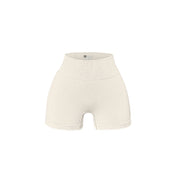 Women's Fashion Slim Fit High Waist Hip Lift Stretch Tight Yoga Shorts