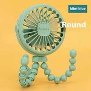 Little Fan Deformation Bracket Handheld Outdoor Fan