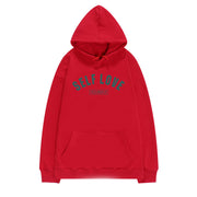 Women's Simple Solid Color Hooded Sweater