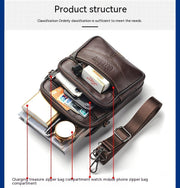 New Men's Waist Bag Multi-functional Shoulder Messenger Bag Can Wear Mobile Phone Belt Pouch