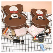 Material Mini Cute Homemade Woven DIY Bear Bag