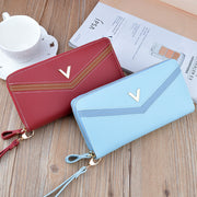 New Wallet Women's Long Double Zip Clutch
