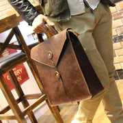 Leather Fashion Men's Shoulder Business Casual Bag