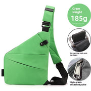 Men's Nylon Lightweight Simple Large-capacity Crossbody Bag