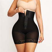 3 Breasted Bodybuilding Girdle High Waist Belly Contracting And Hip Lifting Pants