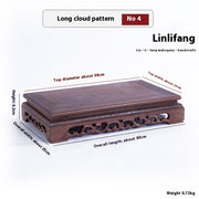 Door Frame Decoration Base Home Carving Solid Wood Crafts Bracket