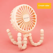 Little Fan Deformation Bracket Handheld Outdoor Fan