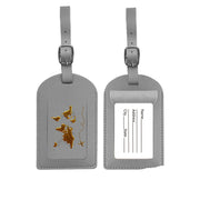 Luggage Tag Leather Name