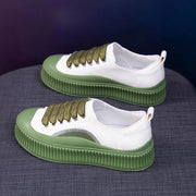 Muffin Thick Soled Heightening Versatile Retro Biscuit Shoes