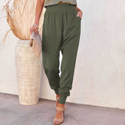 Women's High Waisted Cropped Cuffs