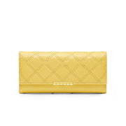 Fashion Rhombus Long Ladies Hand Wallet
