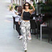 New Street Hipster Comic Print Pants