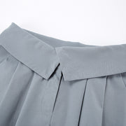 American Preppy Style Women's Short Pleated Skirt