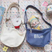 Women's Fashion Simple Solid Color Crossbody Bag