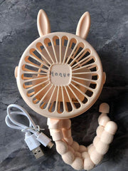 Little Fan Deformation Bracket Handheld Outdoor Fan